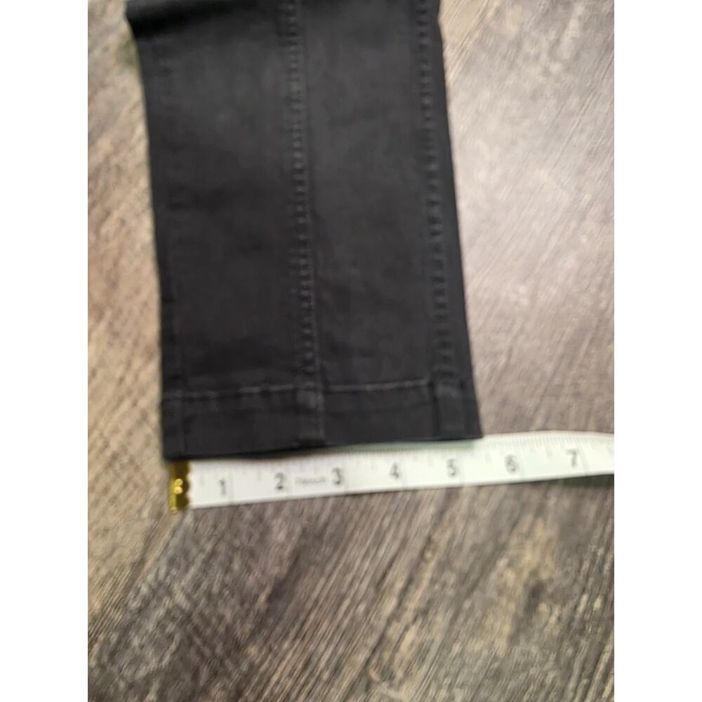 NWT Amazon Essentials Womens Pants Size 2 Black Stretch Exposed Zip Front Seam - Picture 6 of 9